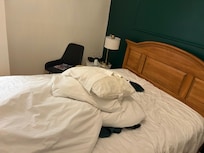 Beds not made