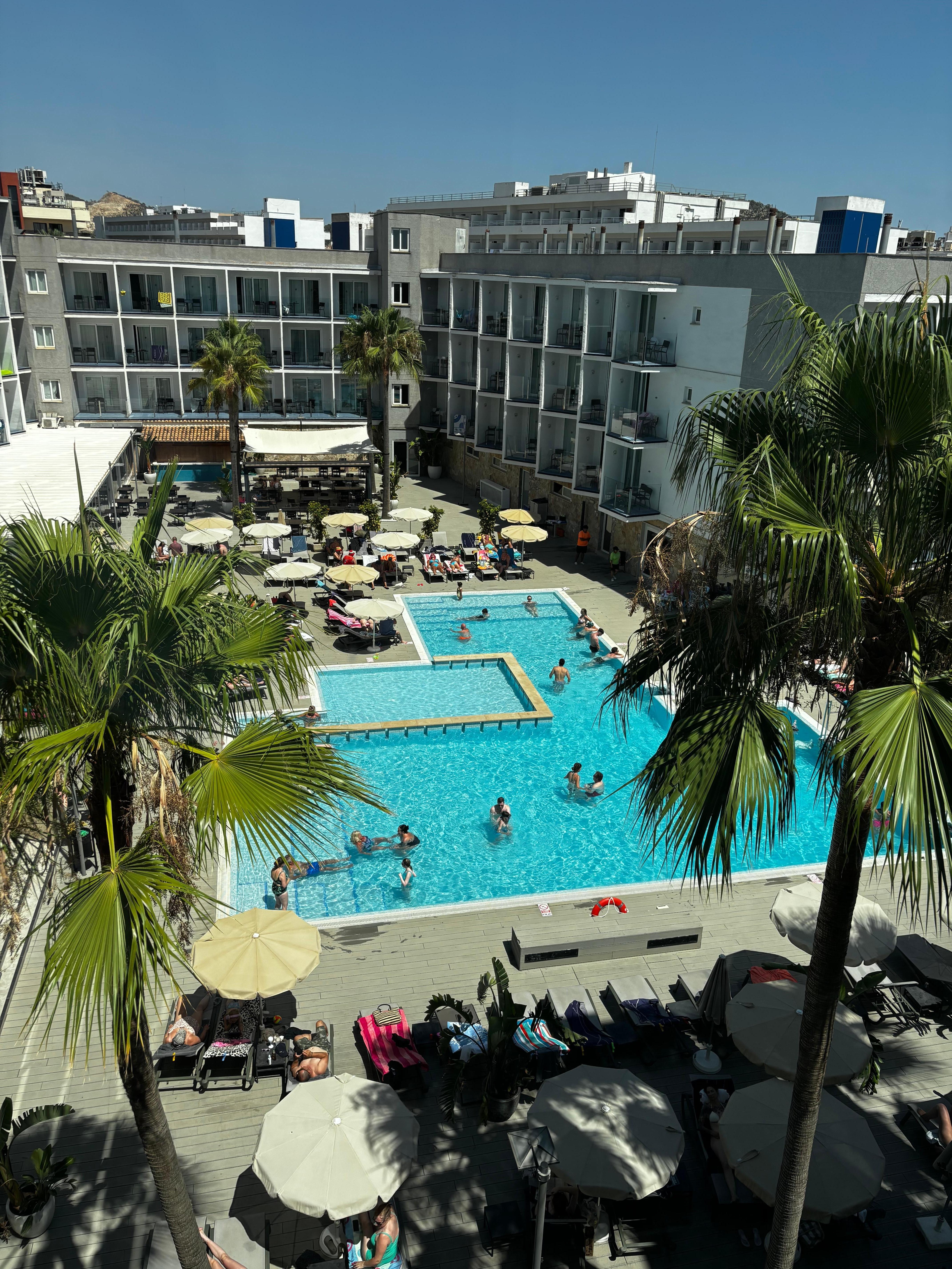 Pool area
