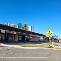 Area in front of Hotel