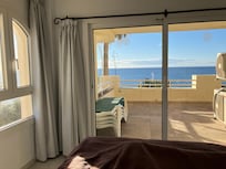 The view from the main bedroom