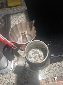 Coffee perculator mouldy inside