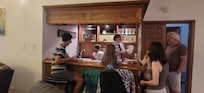 This bar area was their '50's soda shoppe where they made us some tasty floats with Bluebell and Olipop! There is no end to the imaginations of children!!