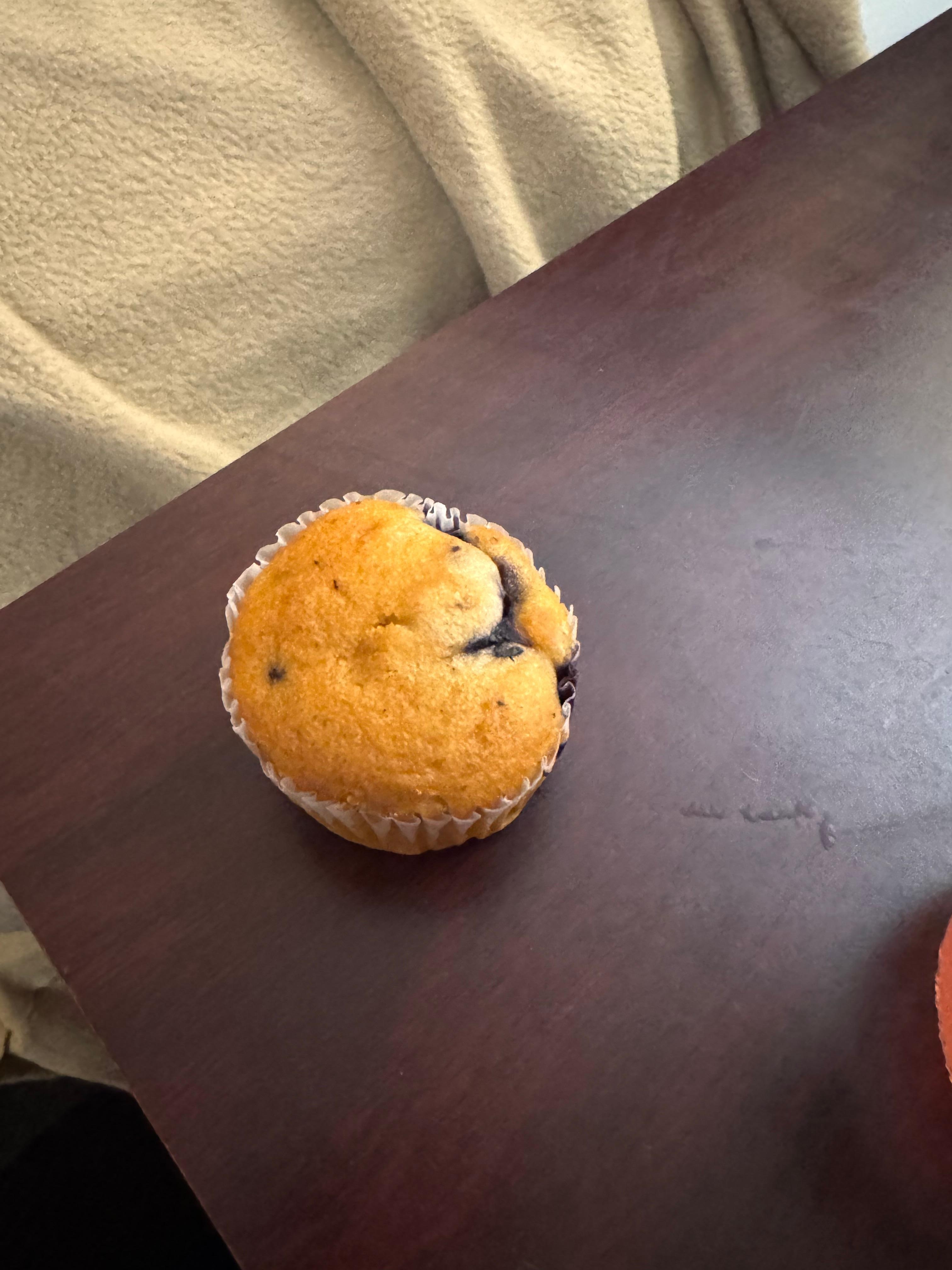 Bite size muffin for breakfast
