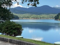 Nearby lake