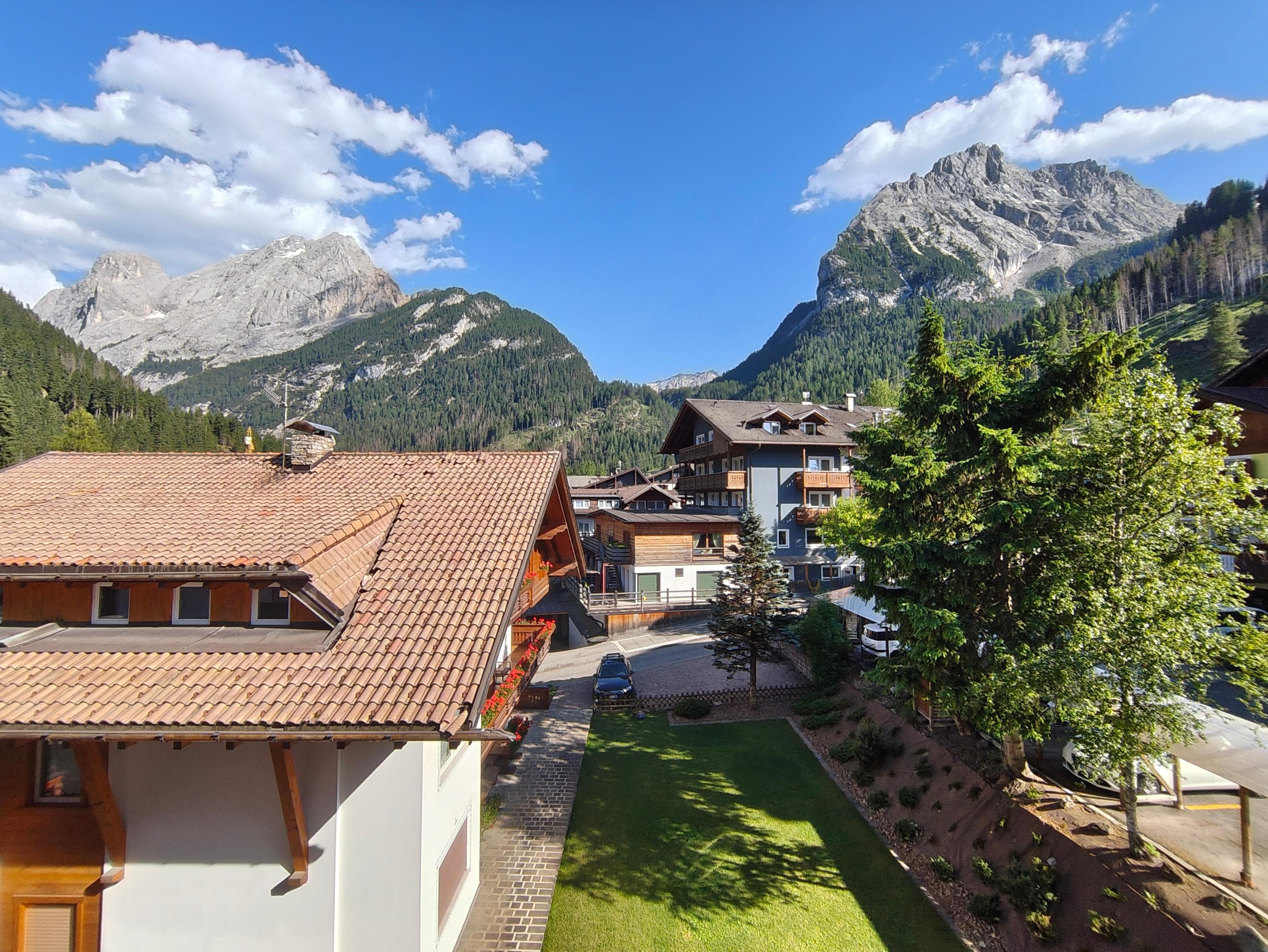 View from our balcony.