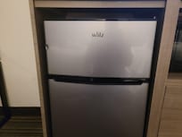 Dented fridge