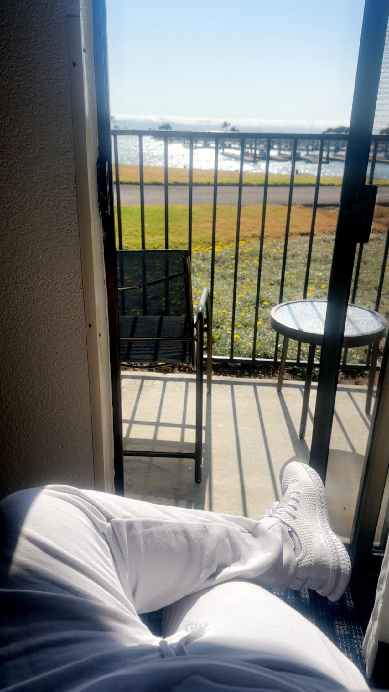 The view was great