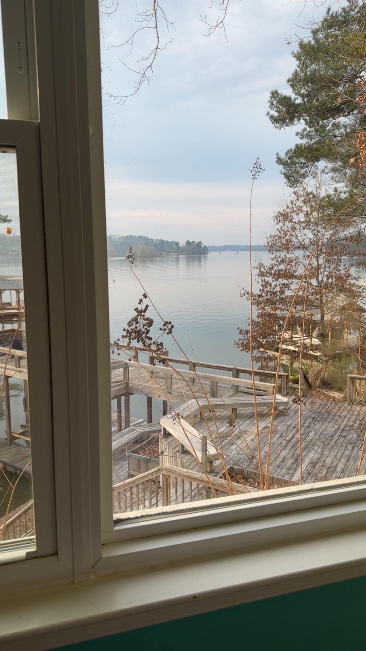 View from the master bedroom