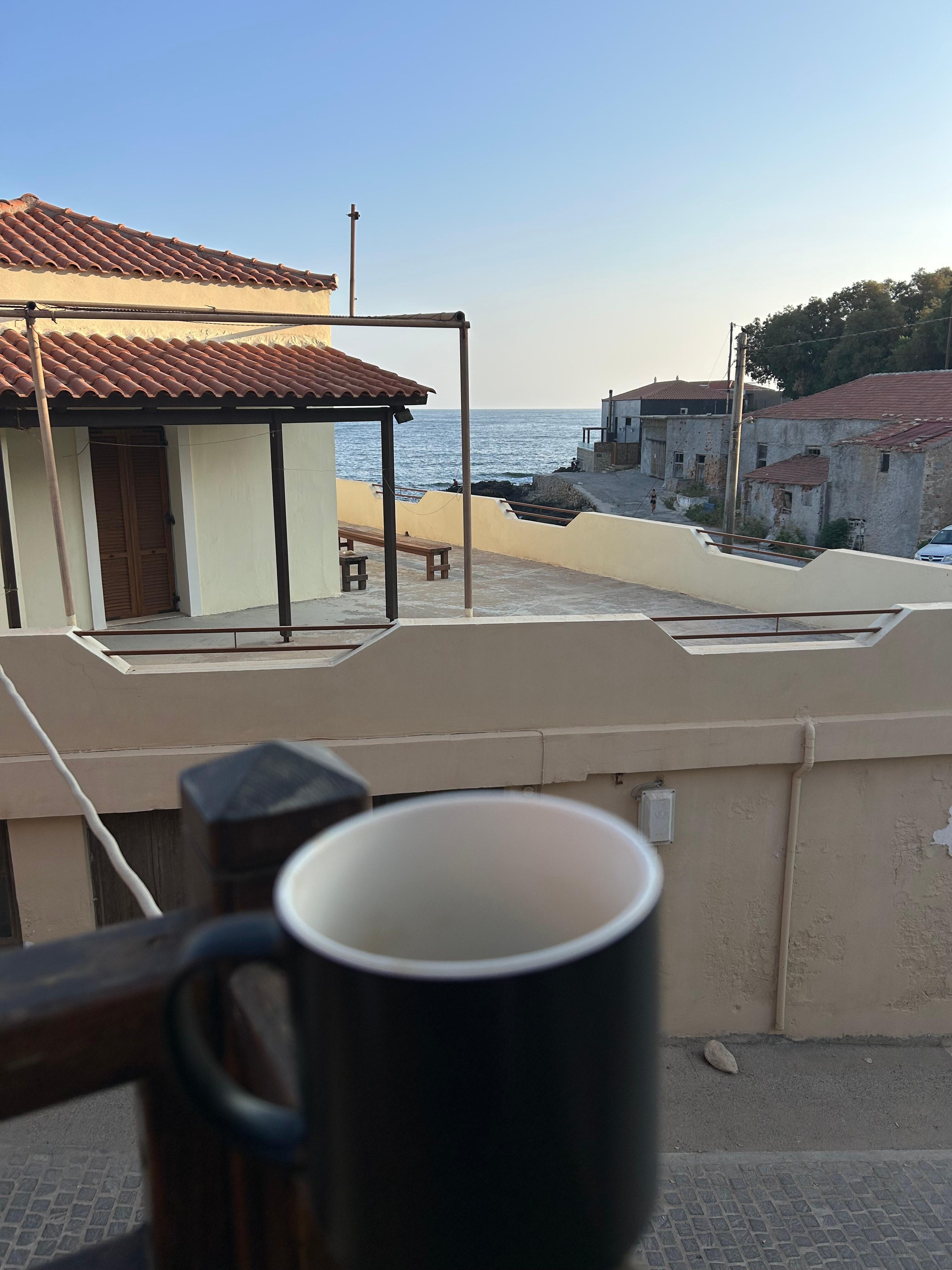 Coffee with a view