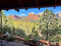 View from the bedroom window