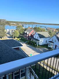 Bridge to campobello view from balcony