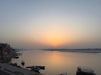 Sunrise from the hotel balcony