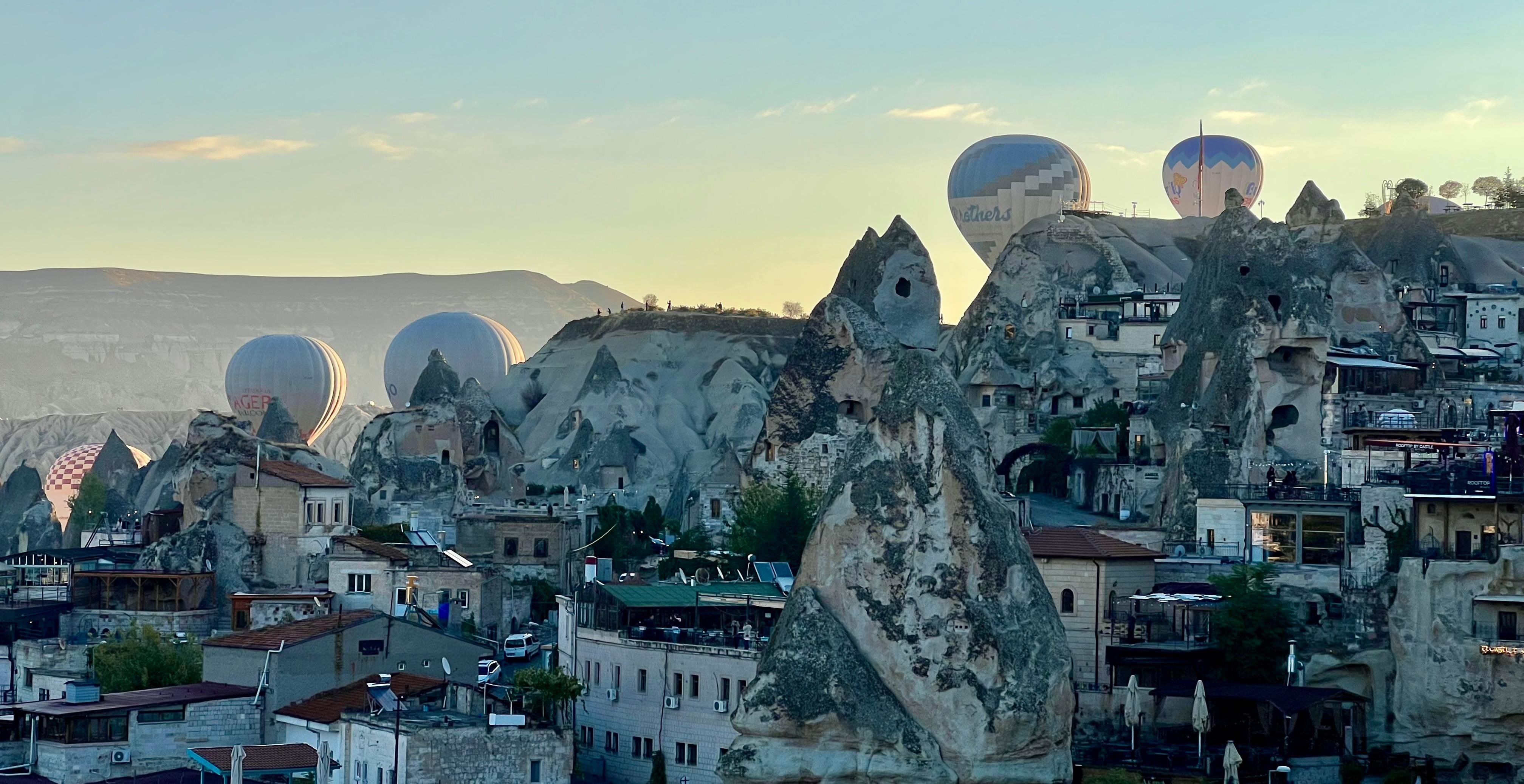 View from the hotel terrace