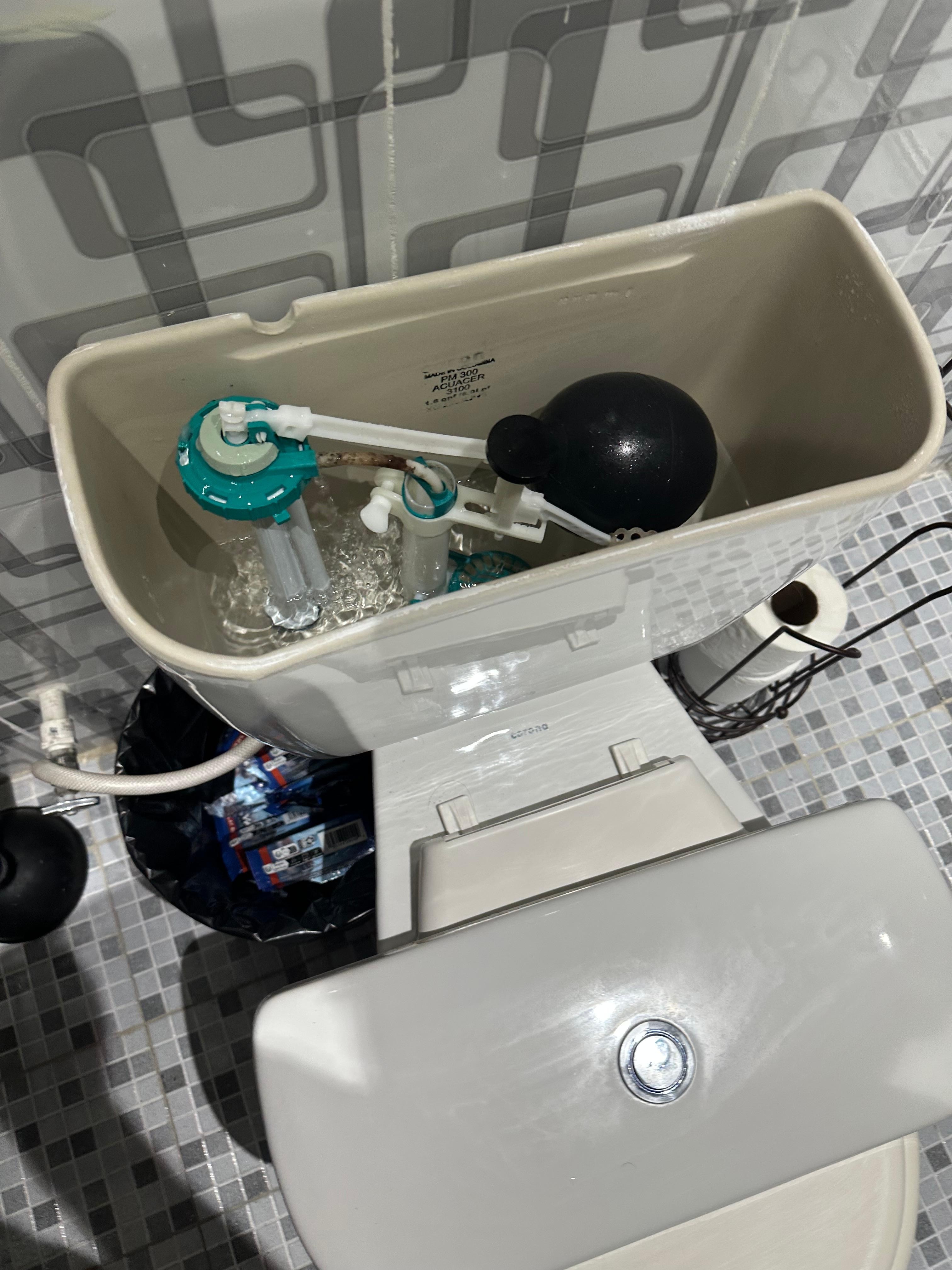 I had to turn the water off because it runs all night. 