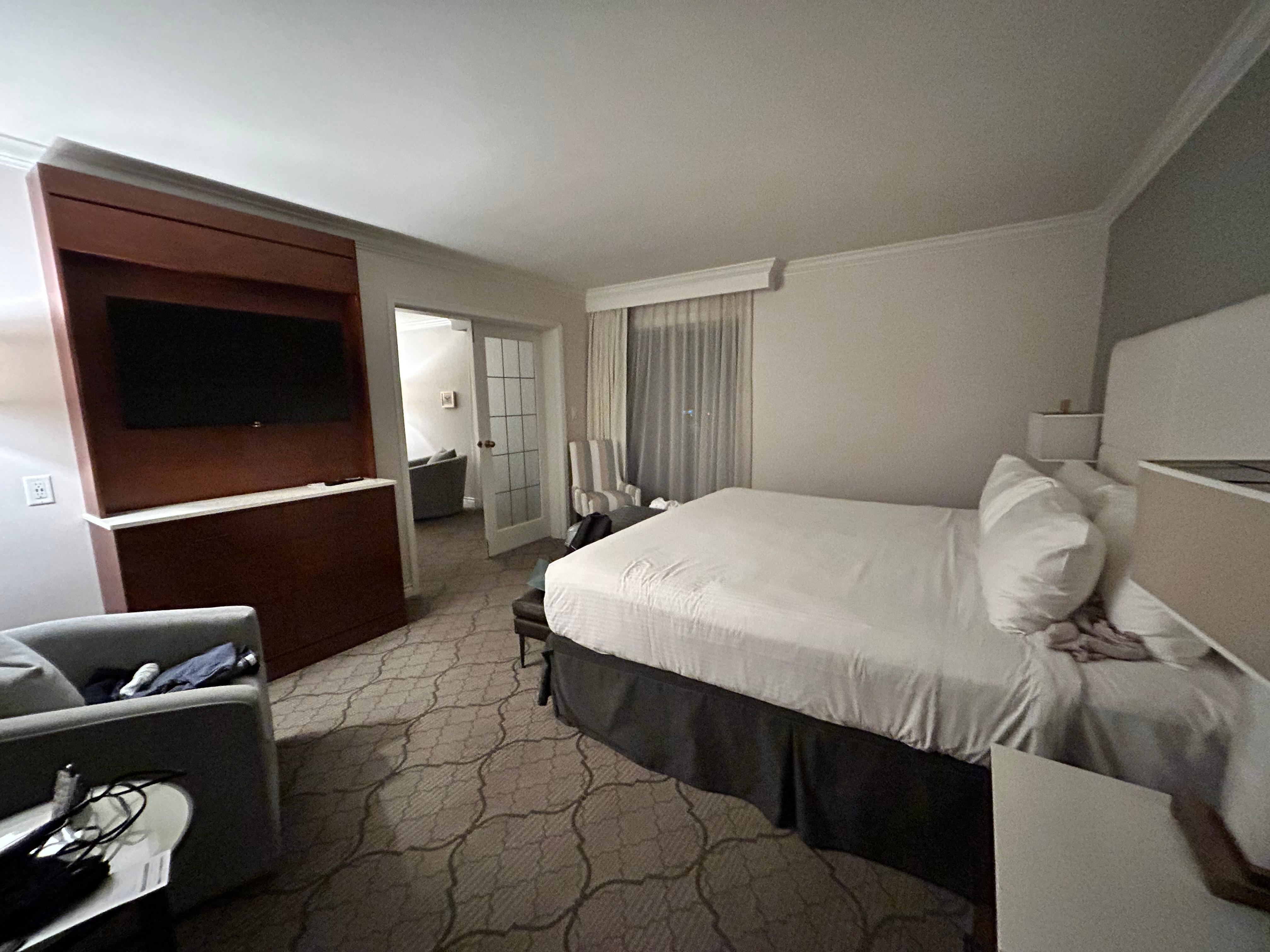 Very comfortable bed