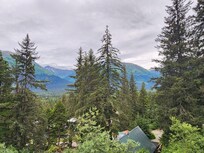 View from balcony.