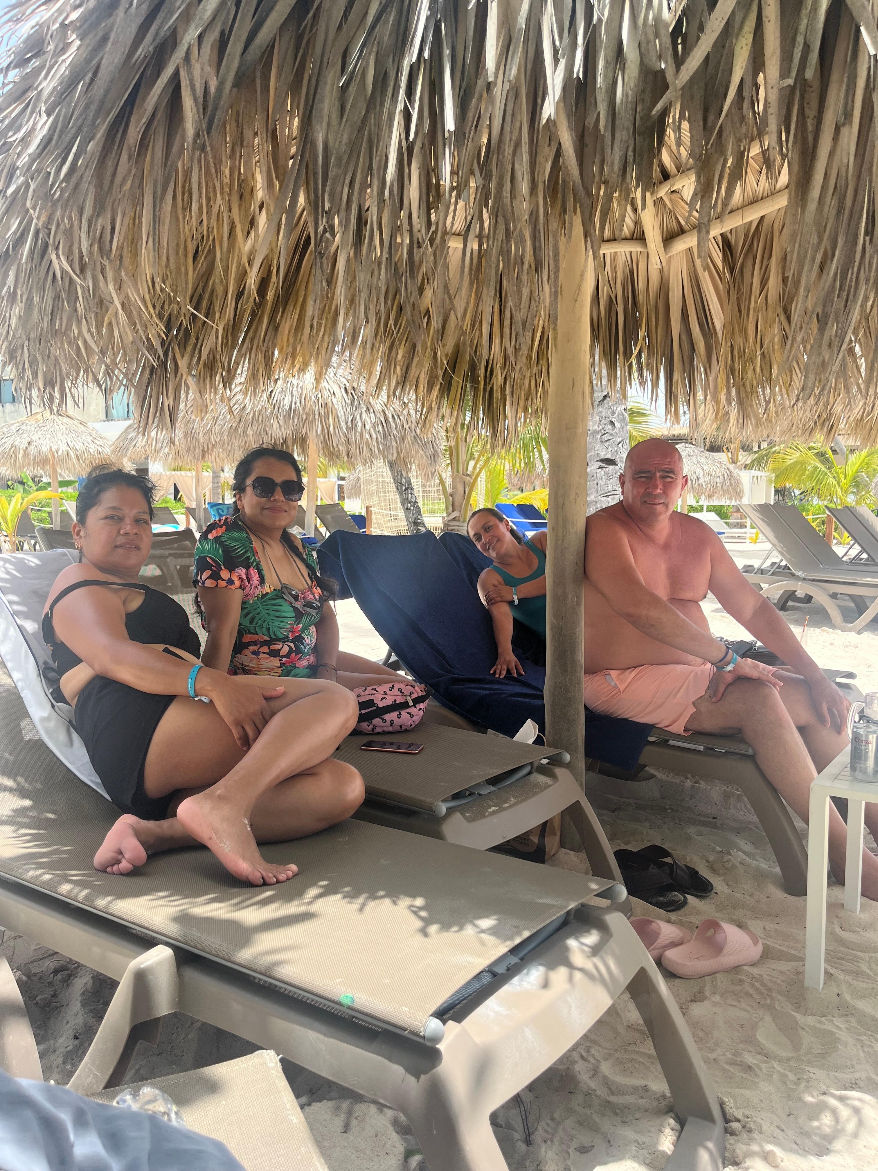 Disfrutando el día