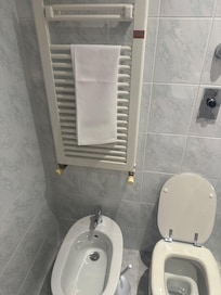 Napkin on the towel rack