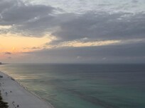 View at sunrise