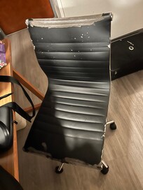 Nasty torn chair
