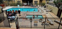 Pool and hottub