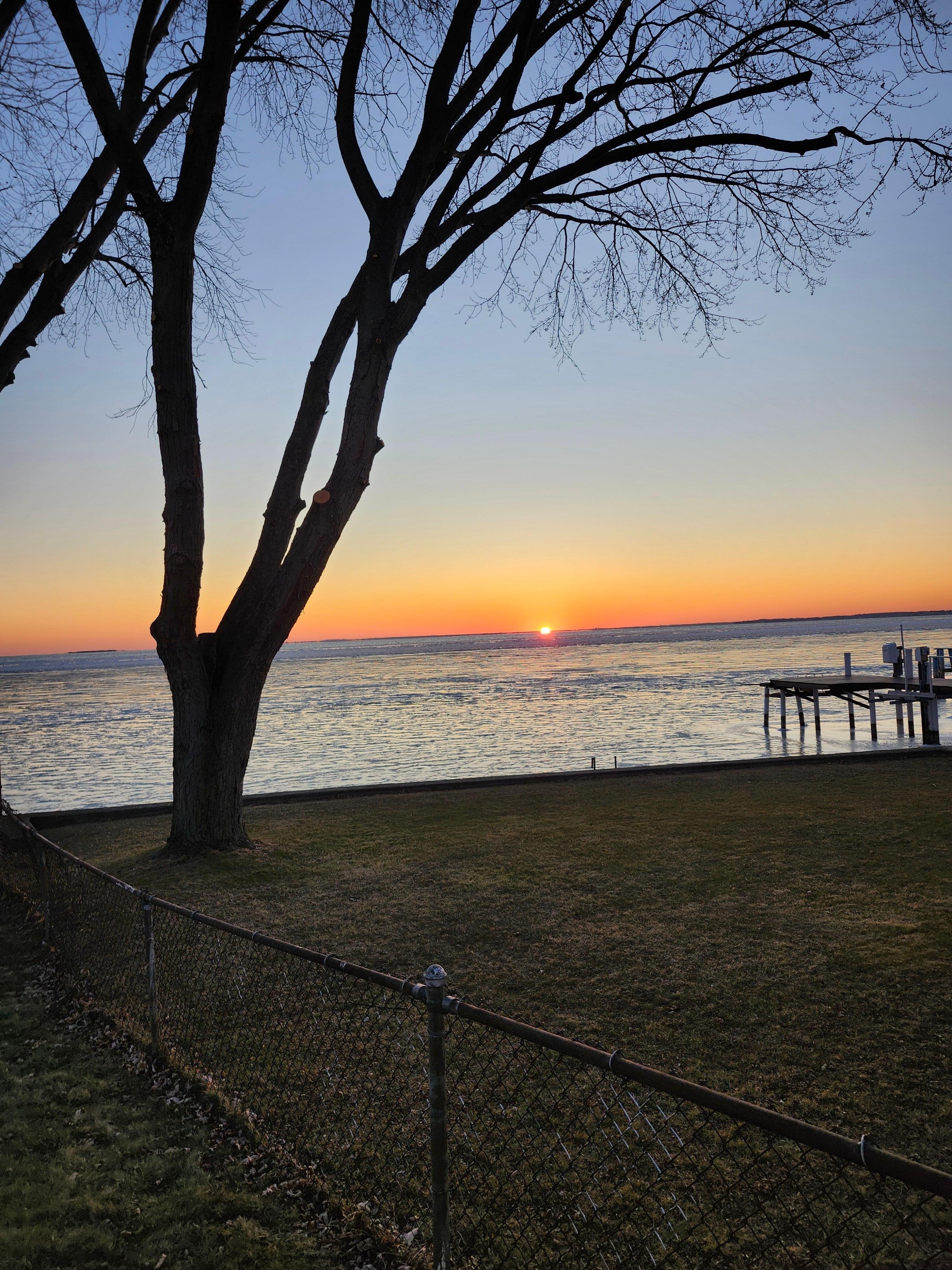 What an amazing sunset on 12/21/2025