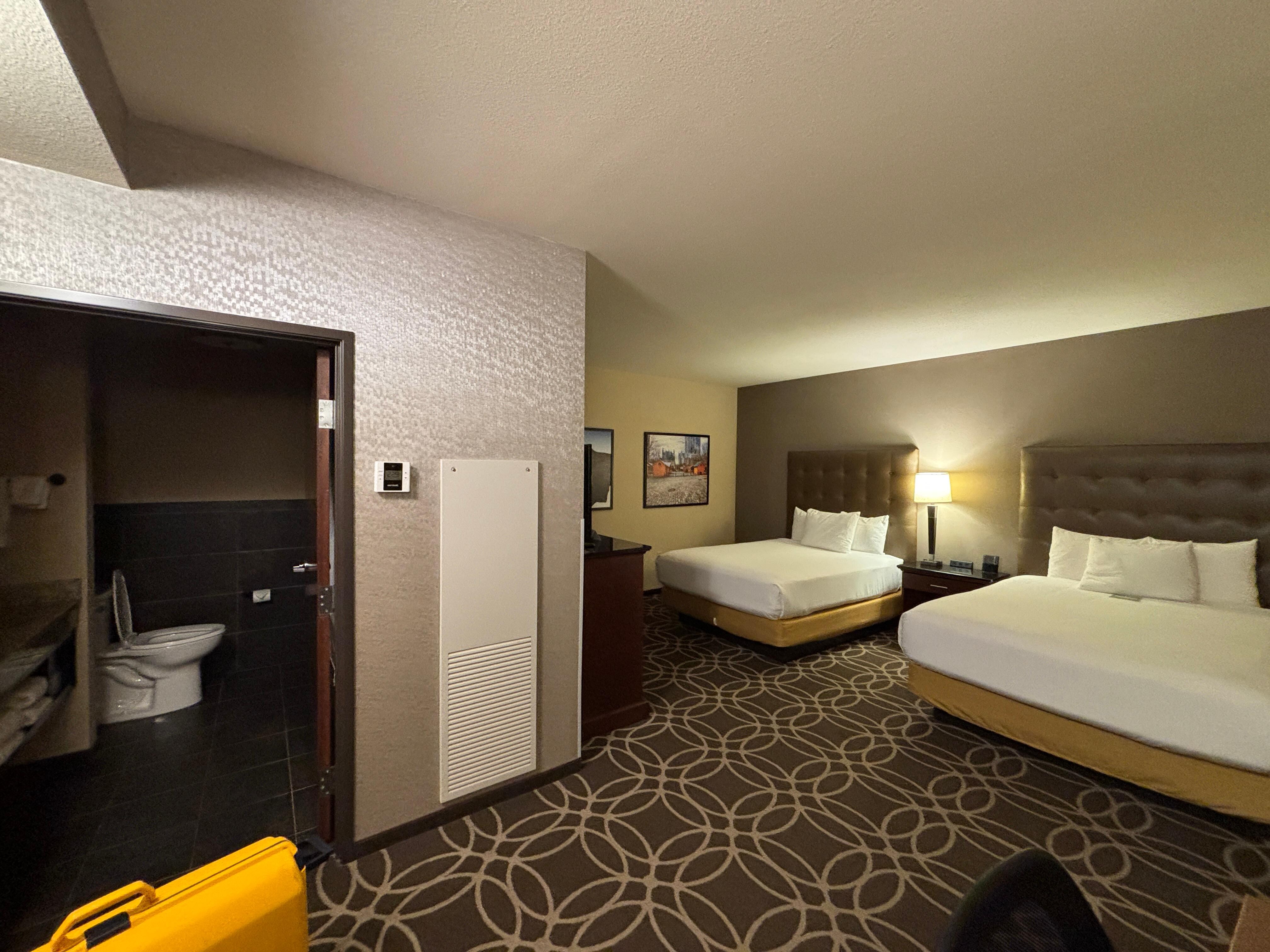 Lowest priced twin room. Excellent value.