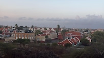 Vanaf het balkon over Willemstad