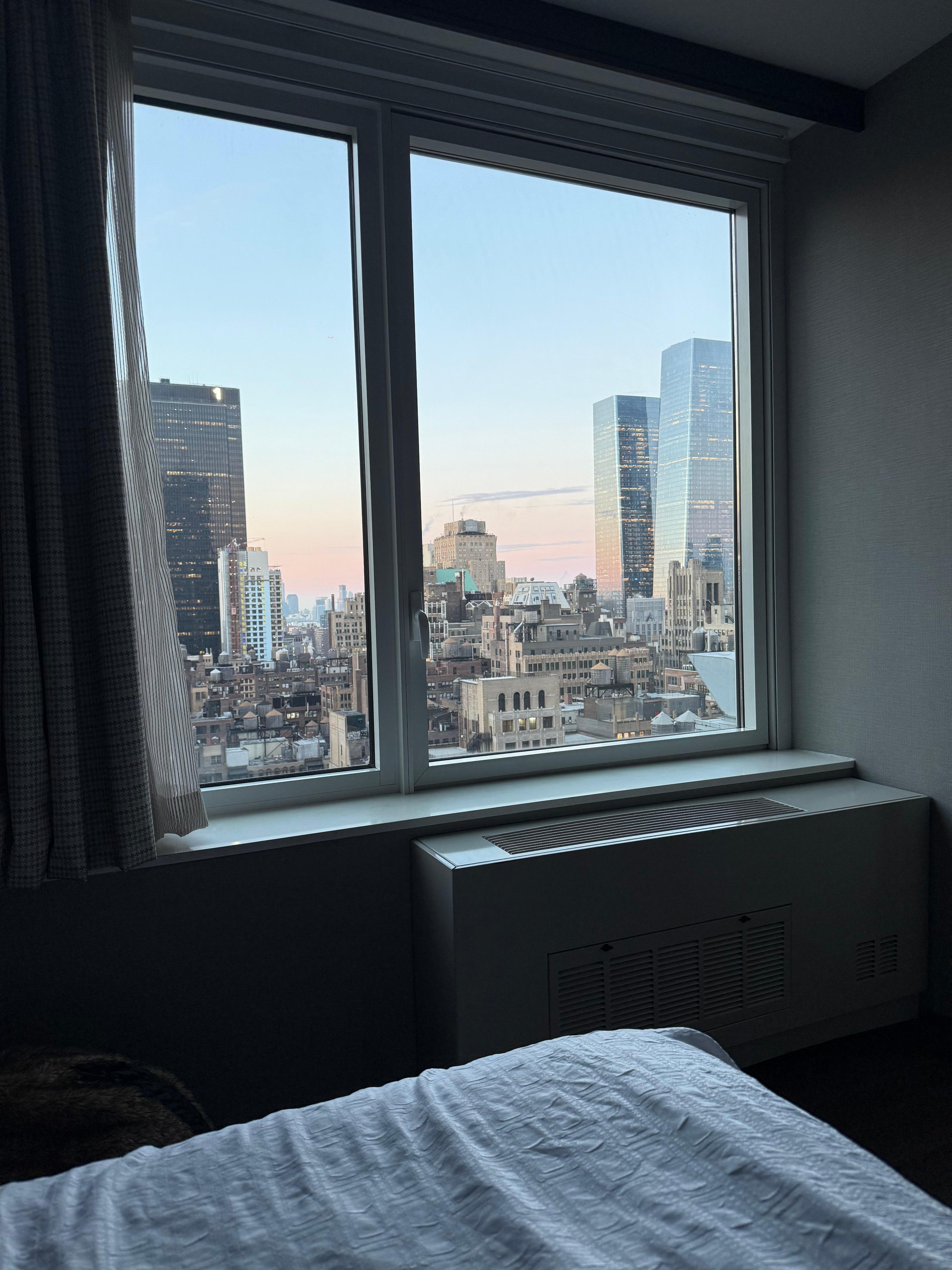 Woke up to this view