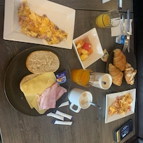 Second day breakfast.