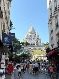 This view is 1 minute from the front door of the apartment block