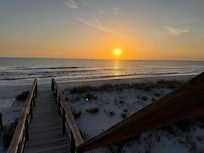 Sunset was always gorgeous!