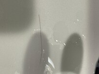 Hair in the tub