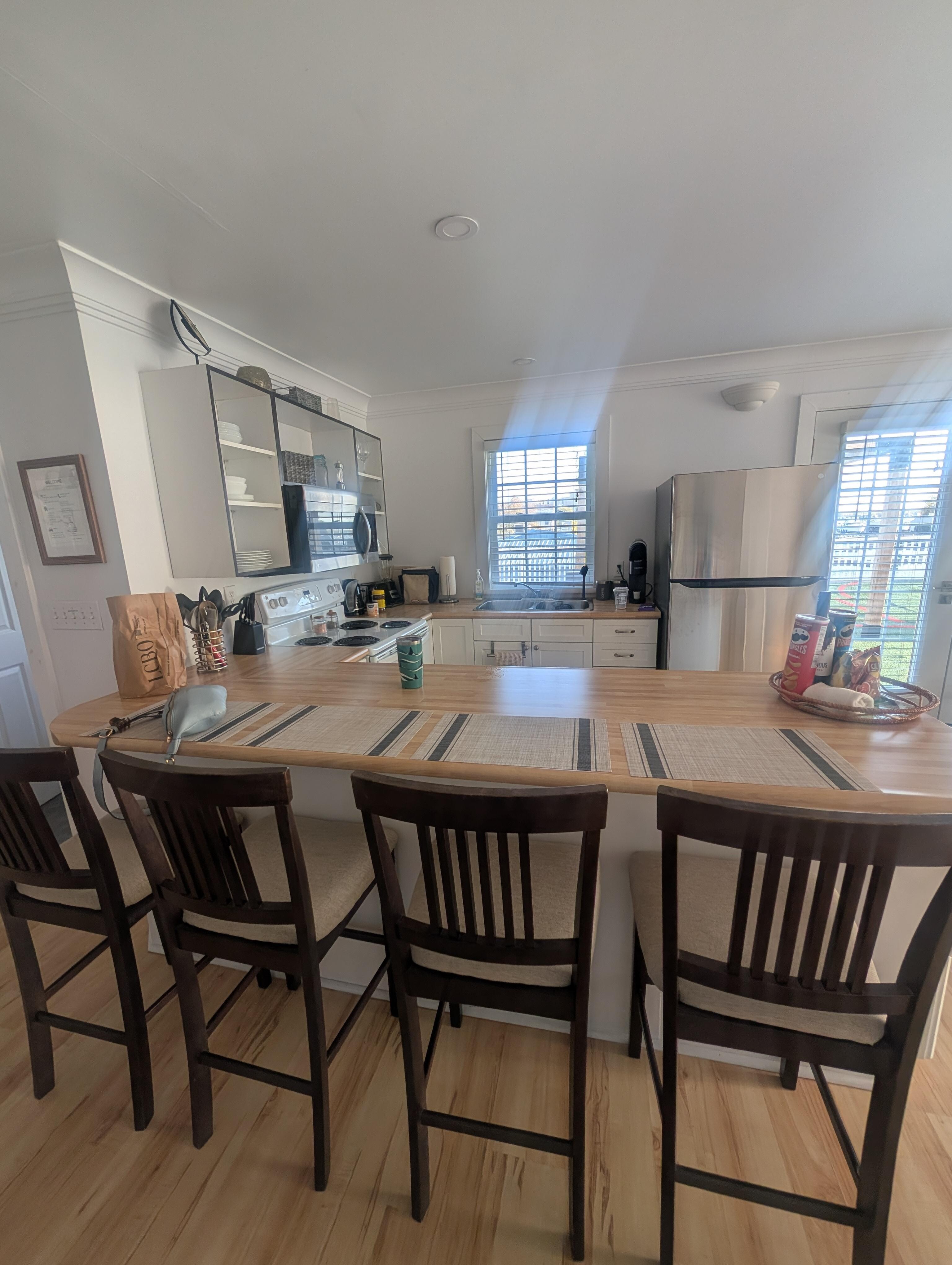 Fully equipped kitchen