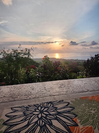 The view from the door!