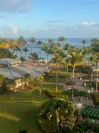 View from our balcony