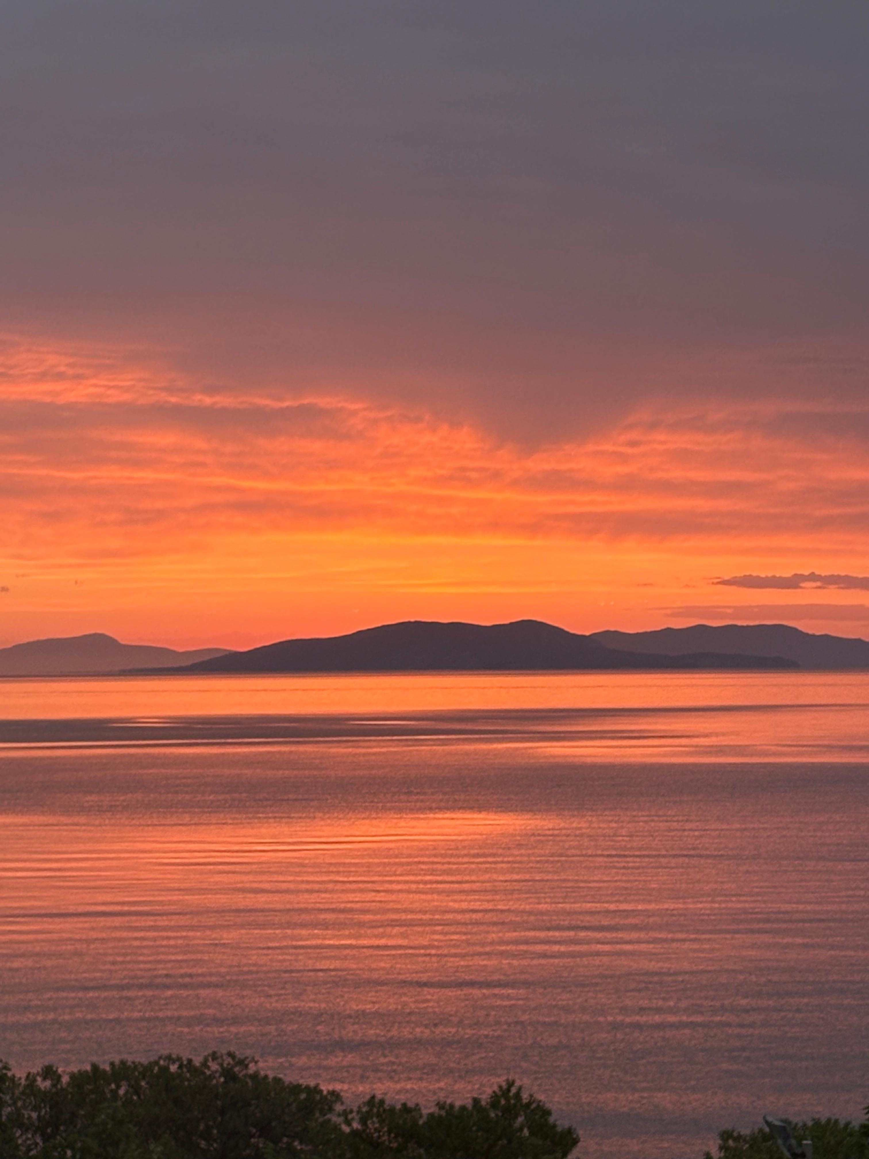 Sunrise.   