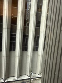 Was supposed to be city view but it as tge backside of the building