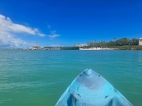 Looking toward the beach