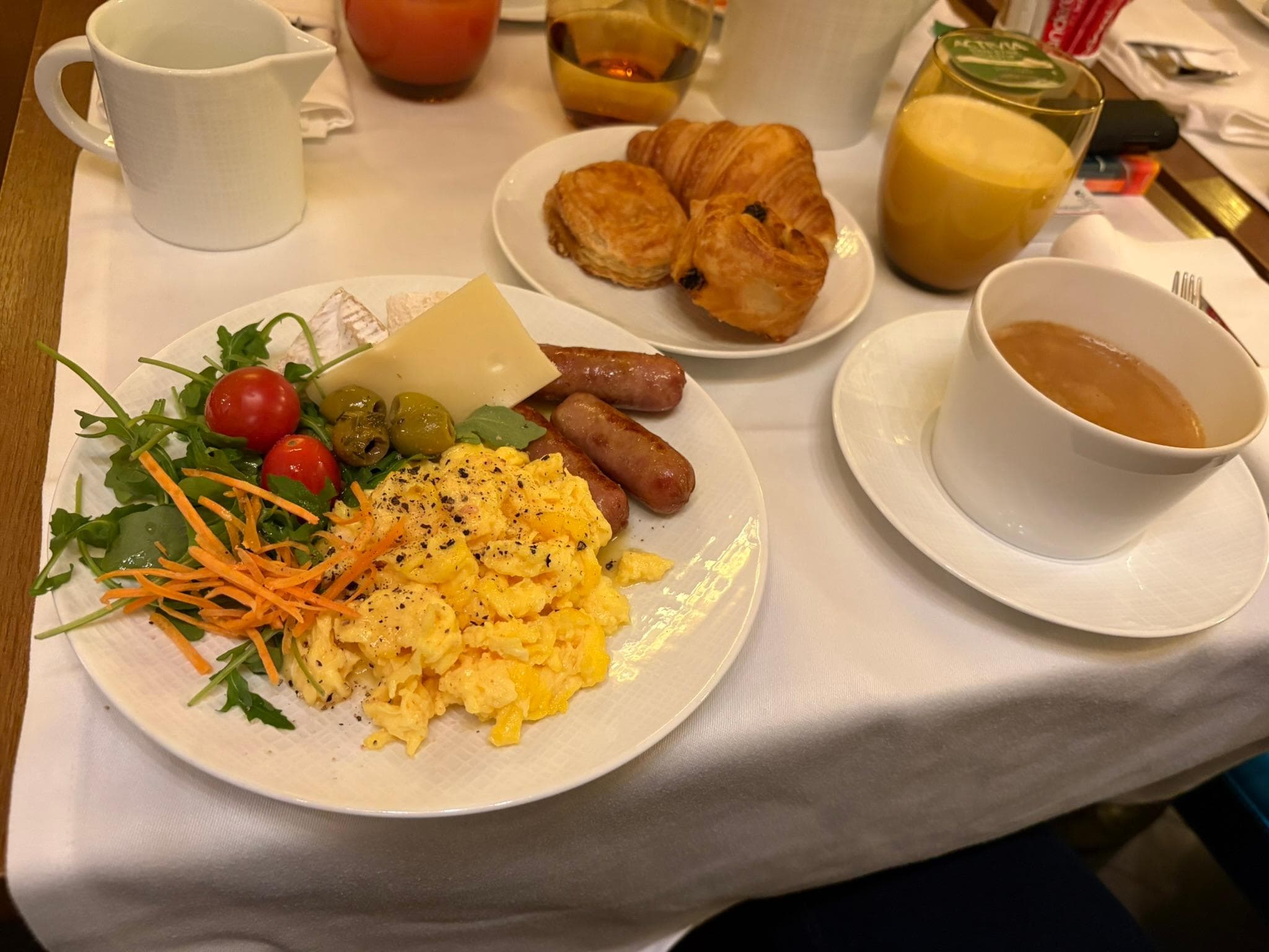 満足度の高い朝食