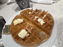 Breakfast waffle
