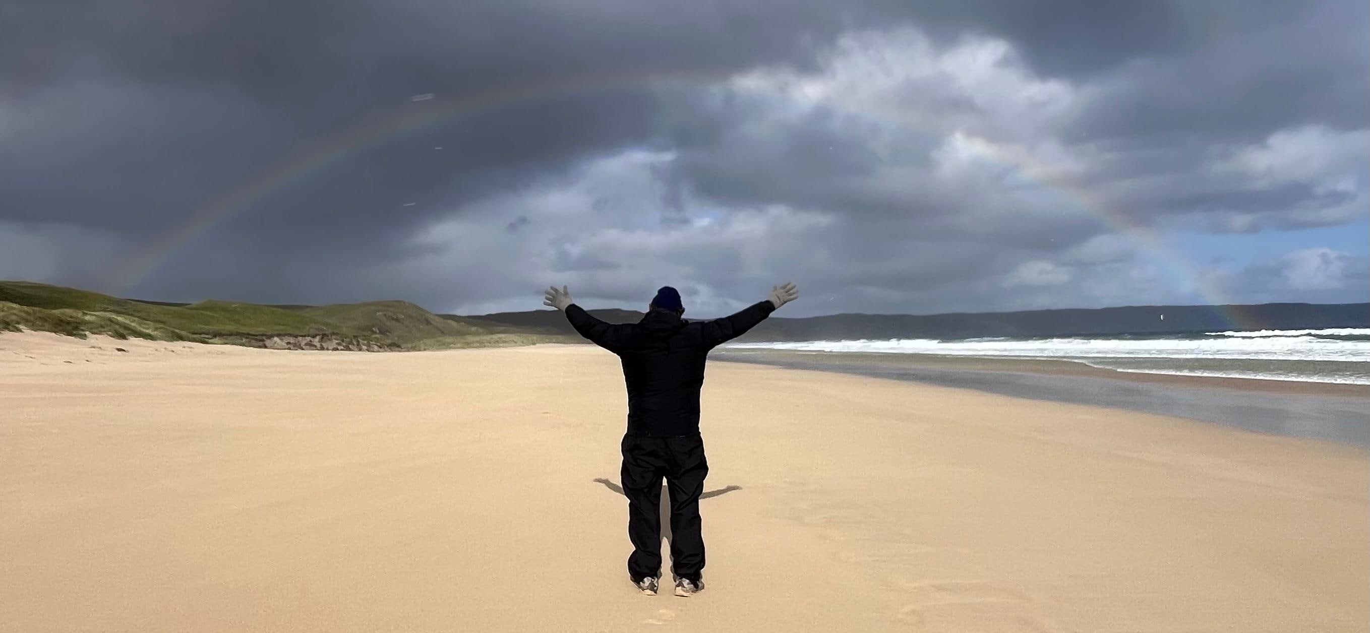 Beautiful beach short drive away 