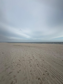 Beach across the street