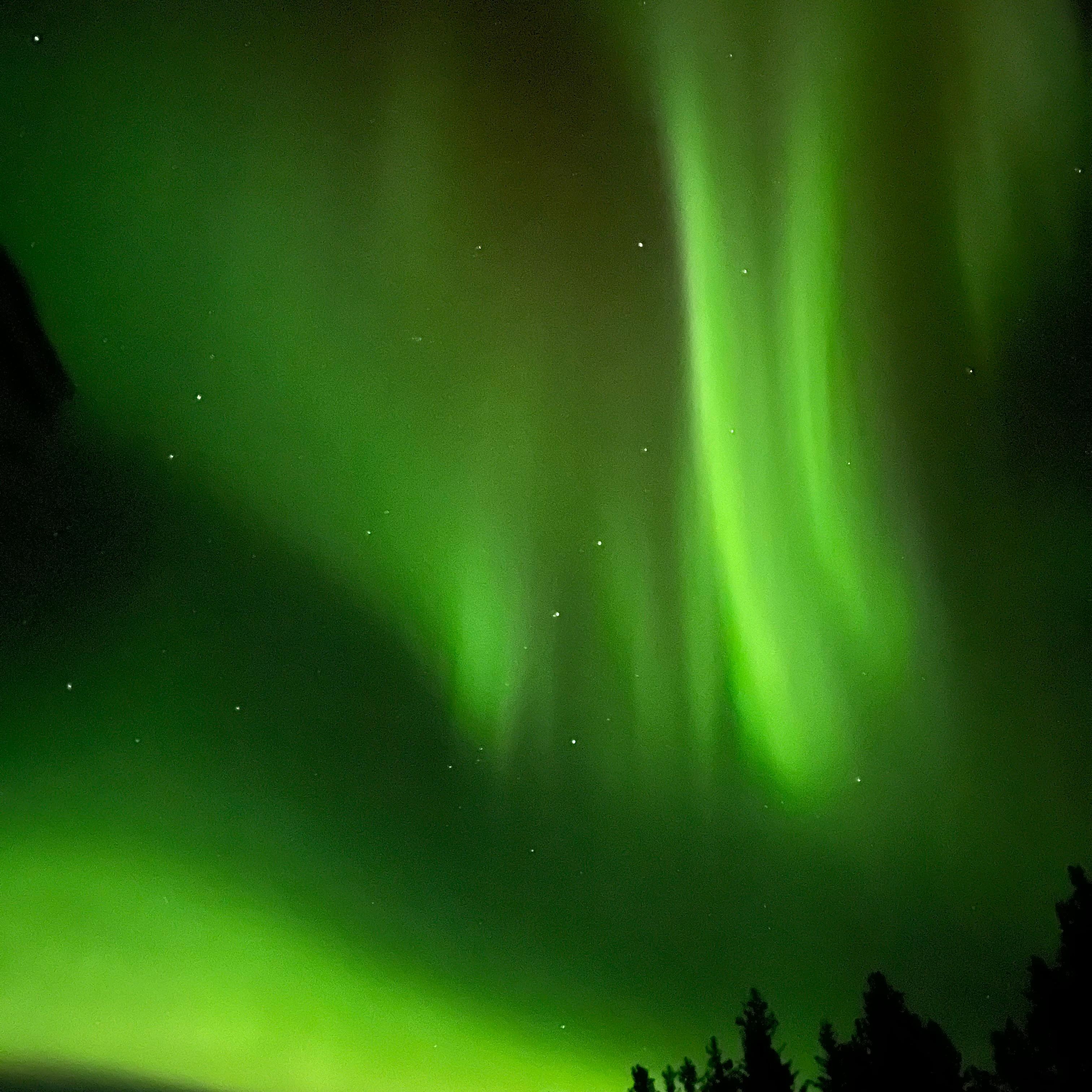 Stunning aurora