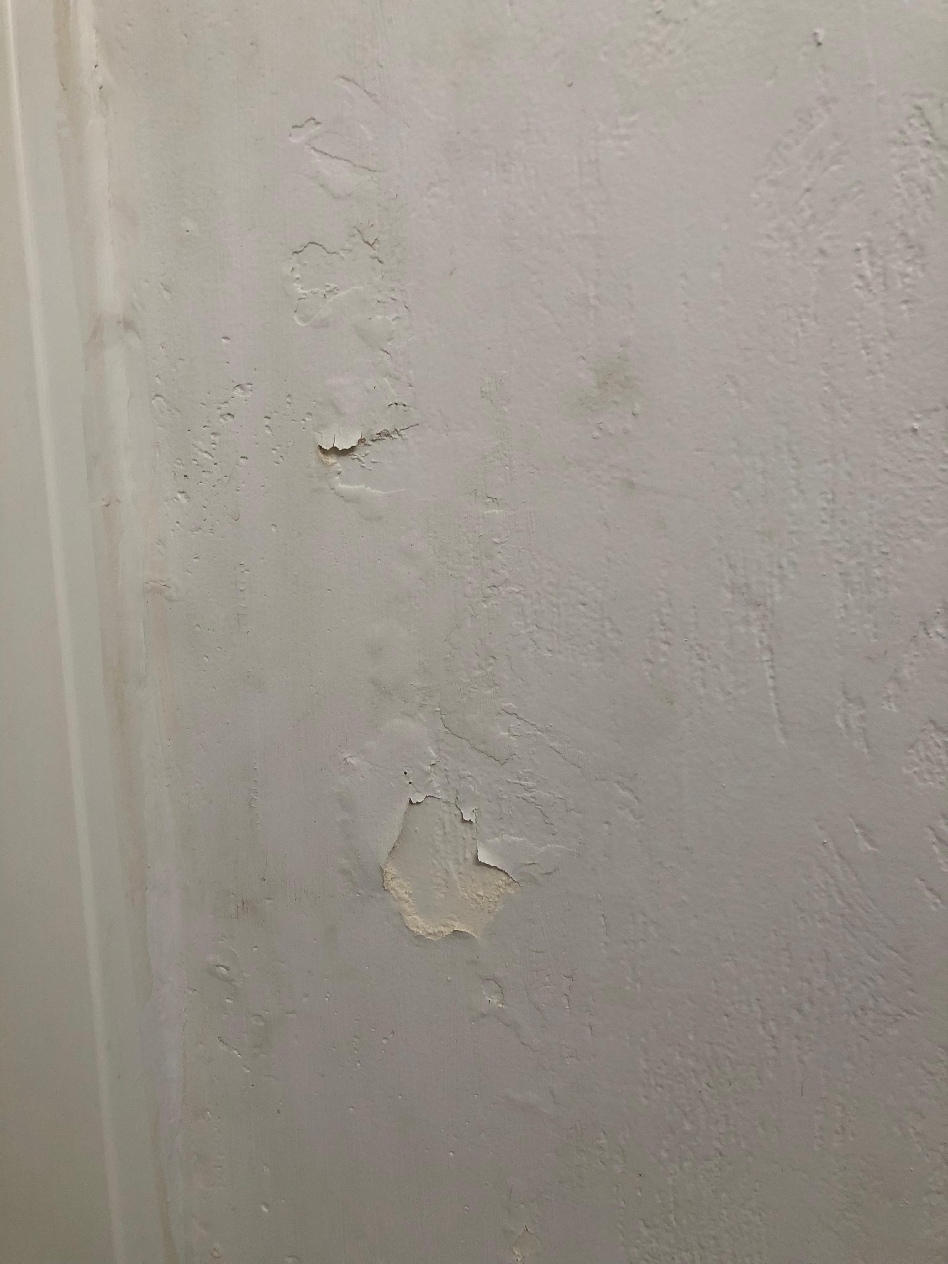 Peeling walls