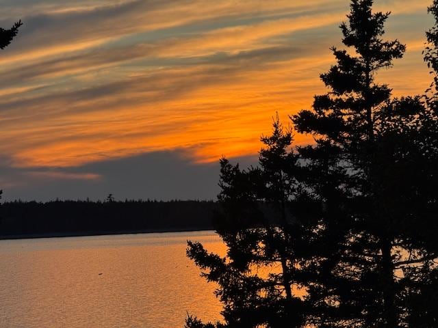 Sunset from main level deck