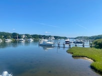 View off the community dock