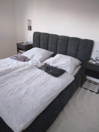 Eines von den Schlafzimmern