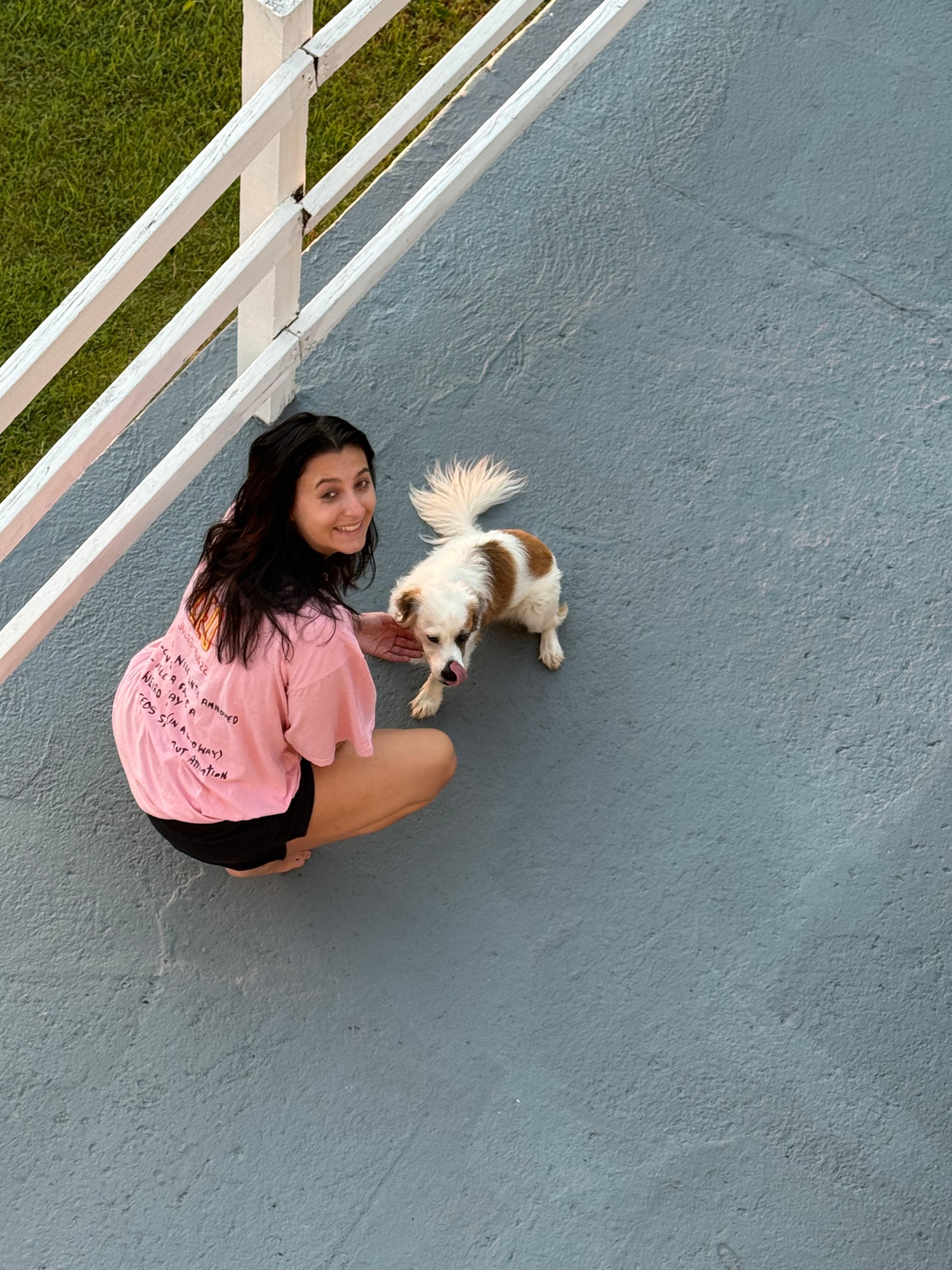 Local dog we named “max”