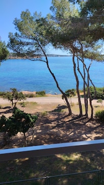 Aussicht vom Balkon